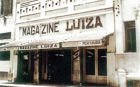 Primeira loja do Magazine Luiza.