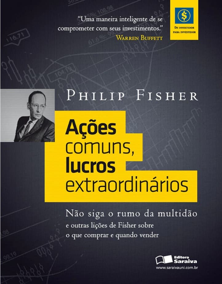 Livros de análise fundamentalista Ações Comuns Lucros Extraordinários, de Philip Fisher