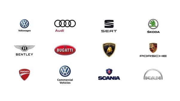 Empresas da holding Volkswagen.