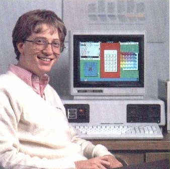 Bill Gates foi um jovem prodígio.