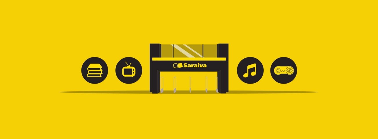 A Livraria Saraiva fechou as últimas lojas físicas e seguirá só com a operação online. Foto: Divulgação