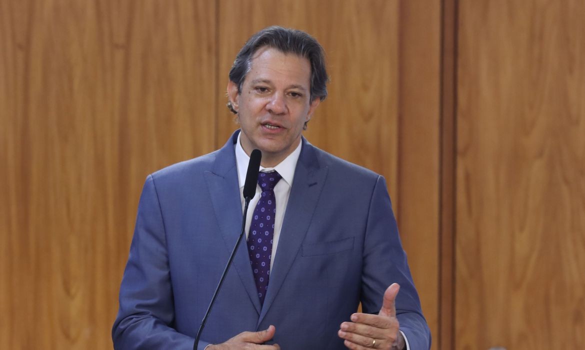 Fernando Haddad, ministro da Fazenda (Agência Brasil)