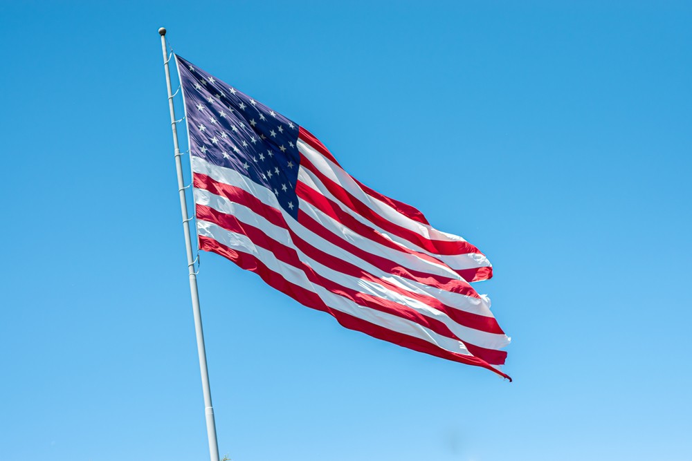 Bandeira dos EUA (Shutterstock)