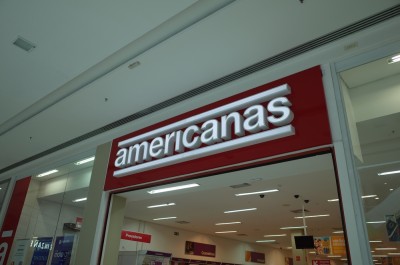 Fachada de loja Americanas (AMER3) (Shutterstock)