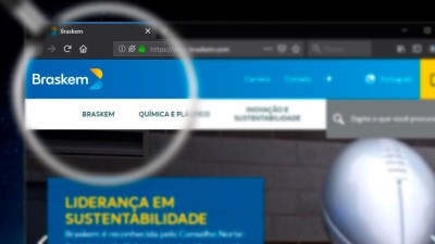 Braskem está em queda na Bolsa (Shutterstock)