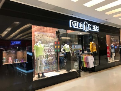 Fachada de loja da marca Polo Wear (Reprodução/Shopping Ibirapuera)