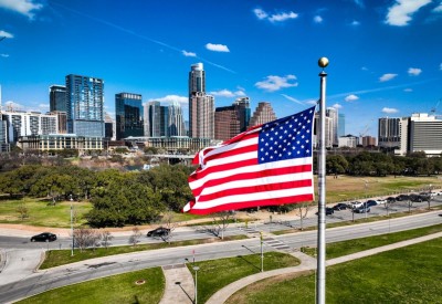 Bandeira dos Estados Unidos (Shutterstock)