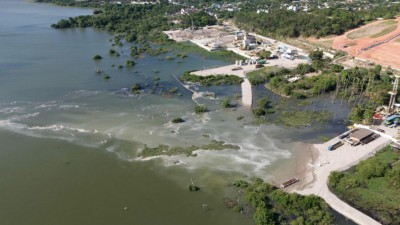 Parte de mina da Braskem rompeu em Maceió ( Itawi Albuquerque/Secom Maceió)