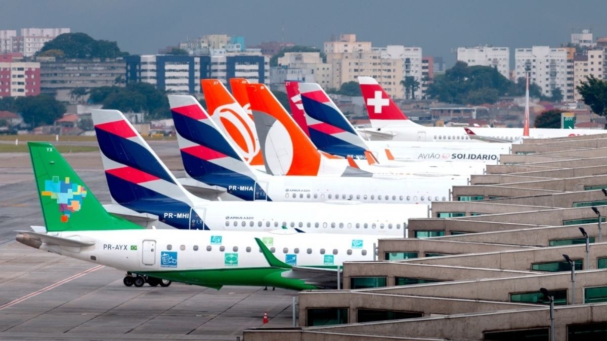 Aeroporto de Congonhas, em São Paulo (Shutterstock)