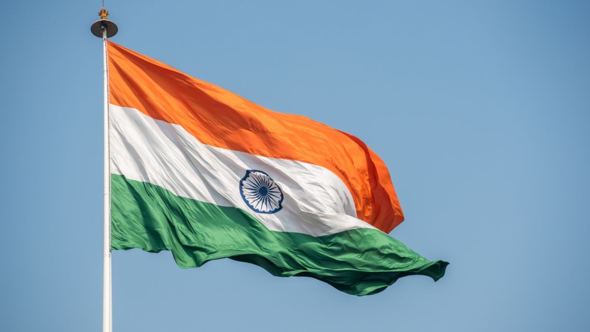 Bandeira da Índia (Shutterstock)