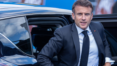 Emmanuel Macron,  presidente da França - Shutterstock