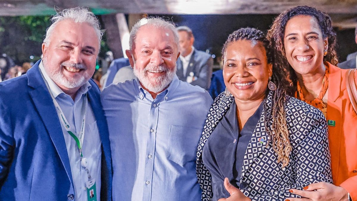 Jean Paul e Lula lançaram programa cultural em evento no Rio (Foto: Ricardo Stuckert/Presidência da República)