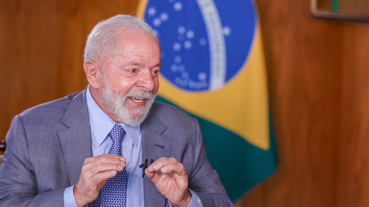 Lula em entrevista para o SBT (Ricardo Stuckert/Presidência da República)