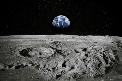 Projeto foca na potencial economia lunar. Foto: Shutterstock