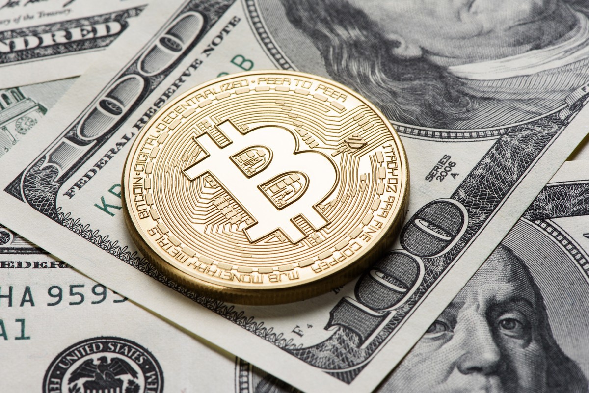 Bitcoin tenta reverter perdas ao longo do dia. Foto: Shutterstock