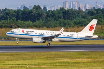 Com uma frota de 450 aeronaves, a Air China é a companhia aérea estatal do país asiático. Foto: Shutterstock