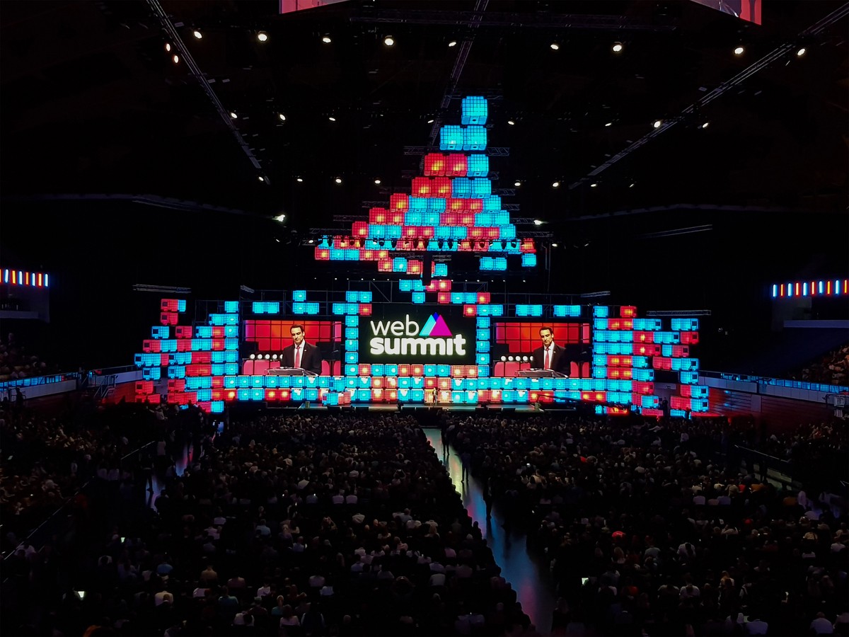 Web Summit é um evento realizado anualmente no Rio de Janeiro. Foto: Shutterstock