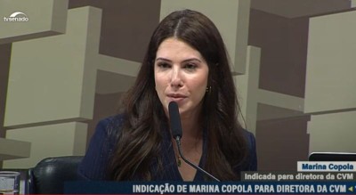 Marina Palma Copola foi indicado ao cargo de diretora em 2023 pelo governo federal. Foto: Agência Senado