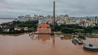 Porto Alegre após fortes chuvas (Gilvan Rocha/Agência Brasil)