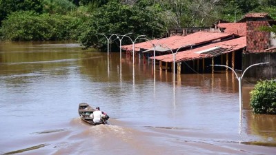 As fortes chuvas assolam a região desde abril (Governo do Maranhão)