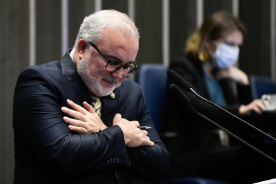 Jean Paul Prates no término de seu mandato como senador. Foto: Arquivo pessoal