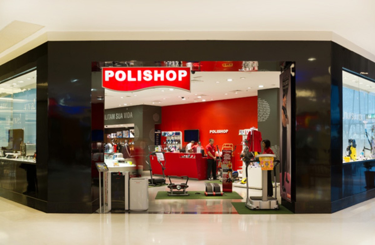 Polishop é uma loja de varejo que vende produtos de diversas categorias. Foto: Divulgação