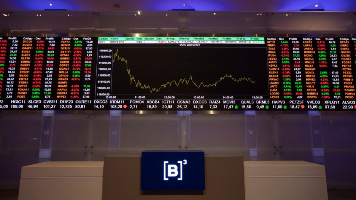 Ibovespa é o principal índice da B3 (Shutterstock)