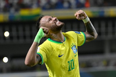 Neymar é um dos jogadores mais famosos do mundo. Foto: Shutterstock