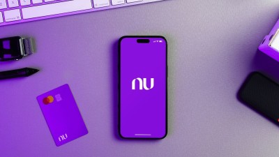 O Nubank tem o patrimônio líquido de US$ 6,80 bilhões (Shutterstock)