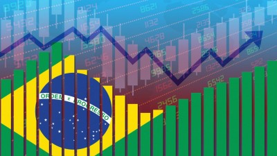 PIB do Brasil deve crescer até 1% no 1º tri (Shutterstock)