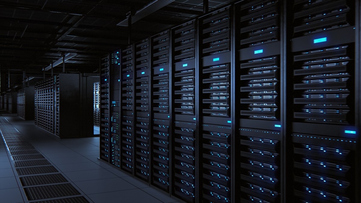 Data center são usados para processar sistemas de tecnologia. Foto: Shutterstock