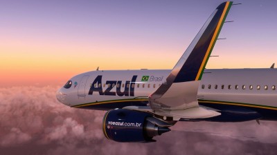 A informação chega uma semana após a Azul cair cinco posições no ranking das melhores companhias aéreas do mundo (Shutterstock)