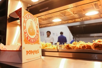 Popeyes é outra marca que está sob o guarda-chuvas da companhia. Foto: Shutterstock
