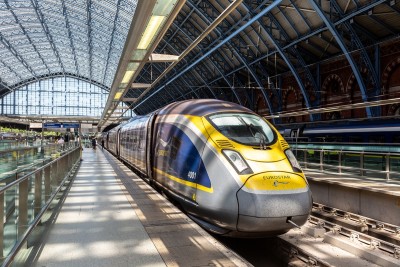 França tem uma rede de trens que liga todo o país. Foto: Shutterstock