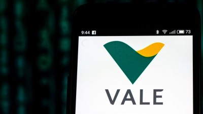 Vale receberá R$ 3,4 bilhões no câmbio atual (Shutterstock)