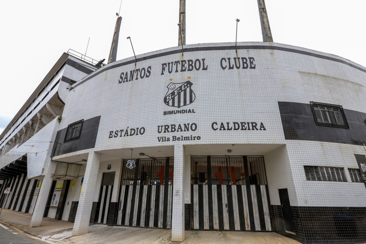 Vila Belmiro está localizado no litoral de São Paulo. Foto: Shutterstock