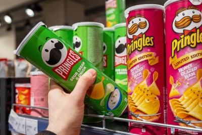 Pringles é uma batata frita enlatada. Foto: Shutterstock