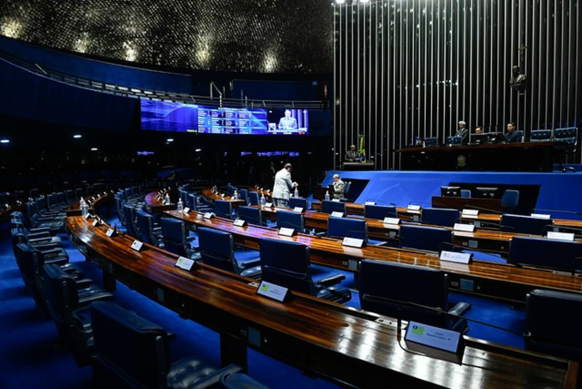 Plenário do Senado Federal, em Brasília (Imagem: Senado)