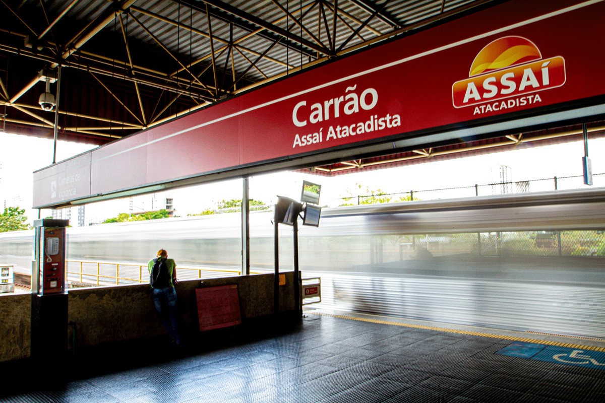 Estação Carrão na Zona Leste leva nome de atacadista (Imagem: Divulgação)