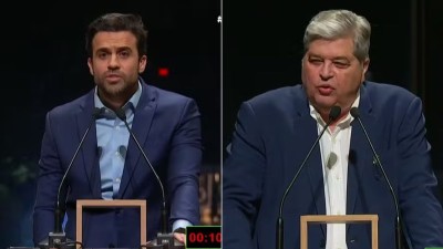 Debate está acontecendo nesta terça-feira (17) (Imagem: Rede Social/ Reprodução)