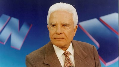 Cid Moreira era dono de uma das vozes mais conhecidas da TV brasileira (Imagem: Acervo Grupo Globo)