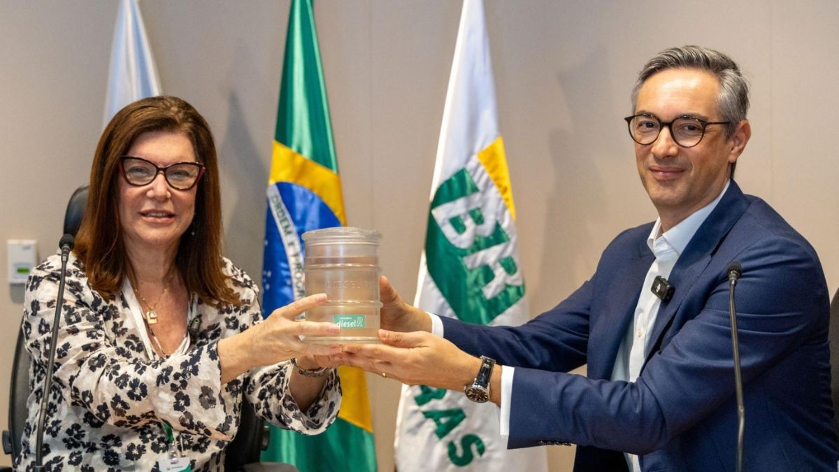 Acordo foi assinado pelos presidentes da Petrobras e da Vale, Magda Chambriard e Gustavo Pimenta, respectivamente (Imagem: Carlos Eduardo Livino/Agência Petrobras)