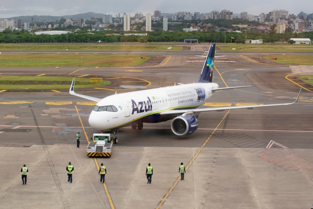 Azul é uma das três maiores companhias aéreas do país (Imagem: Shutterstock)