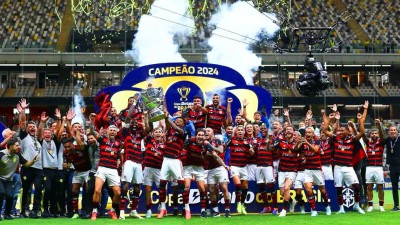 O time carioca venceu o Galo por 1 a 0 (Foto: Gilvan de Souza / CRF)