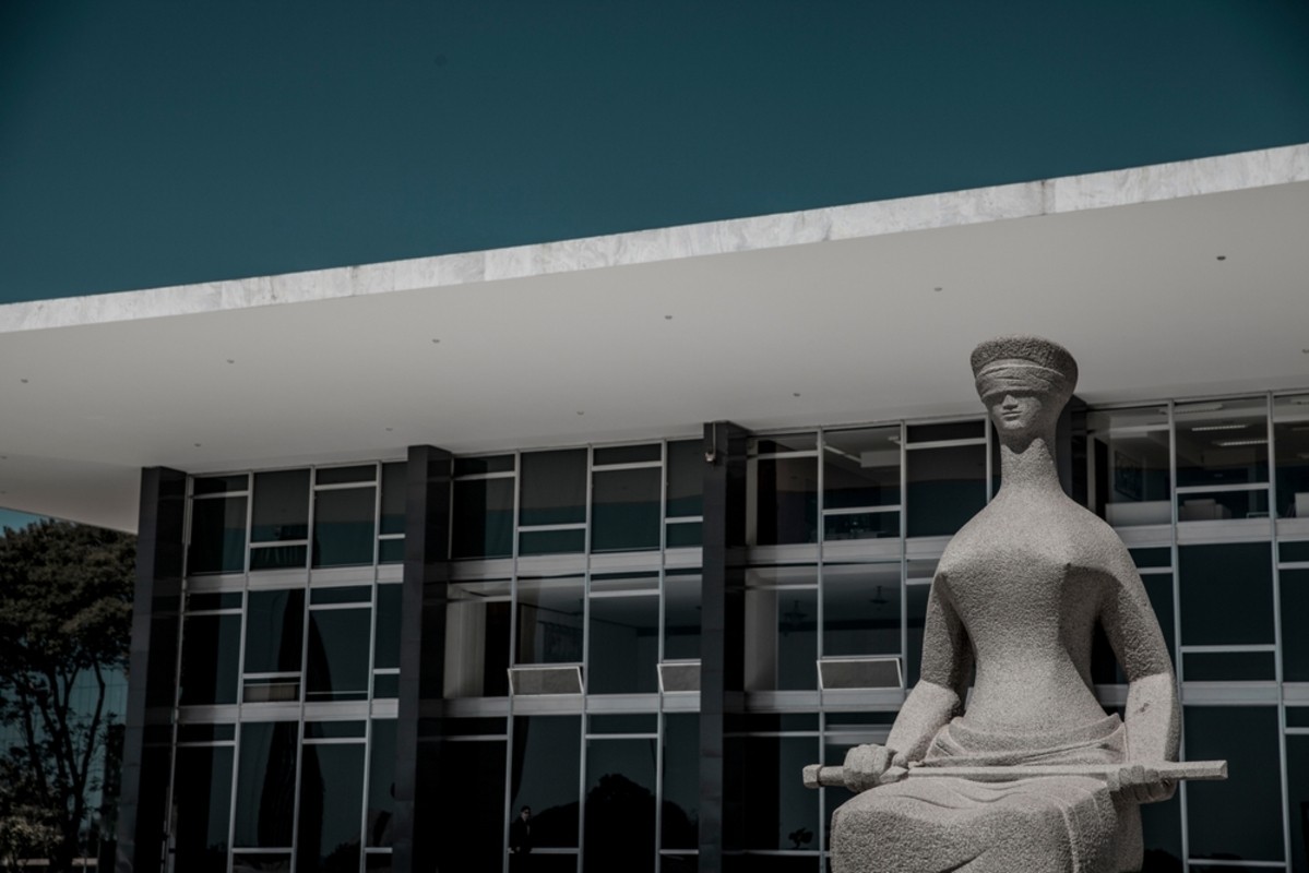 Estátua da Justiça, em Brasília (Imagem: Shutterstock)