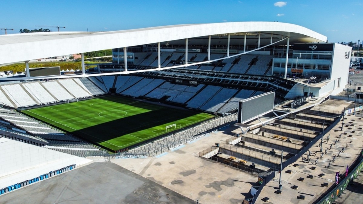 Neo Química Arena, casa do Corinthians em São Paulo (Imagem: Shutterstuck)