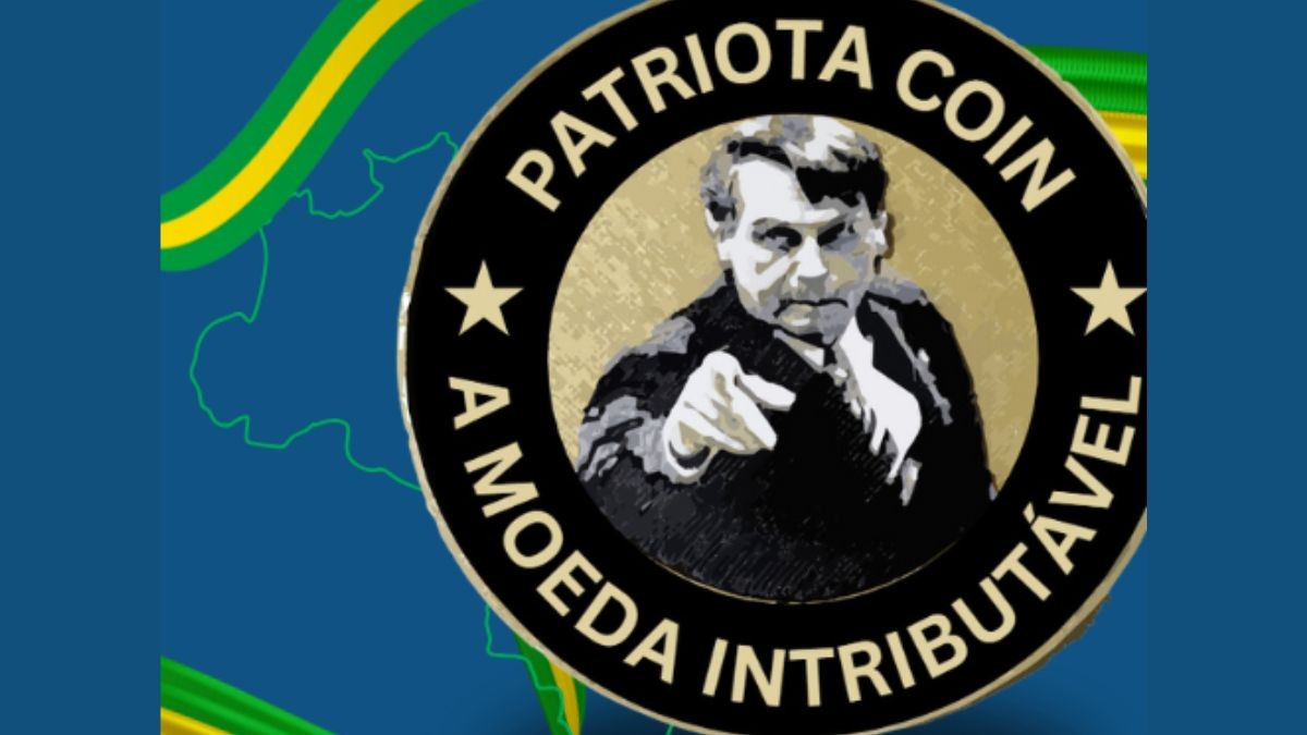 Patriota Coin usa imagens e bordões de Bolsonaro (Imagem: Reprodução/X)