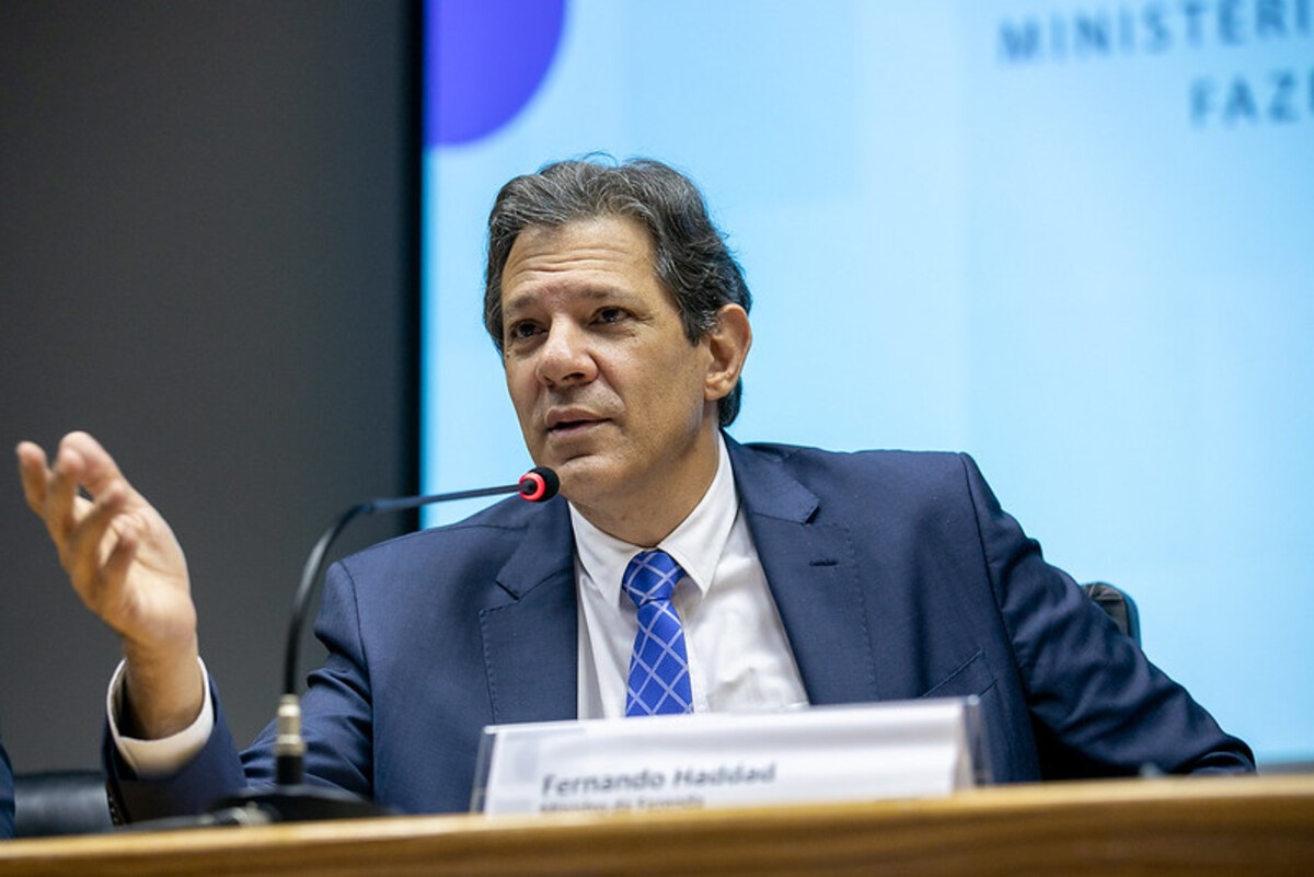 Haddad é ministro da Fazenda há dois anos (Imagem: Washington Costa/MF)