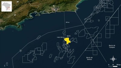 A profundidade do novo poço de exploração de petróleo é de quase dois quilômetros (Imagem: Divulgação)