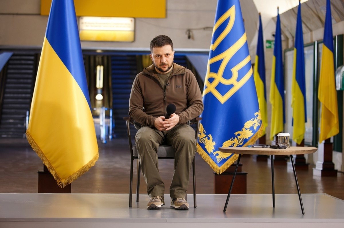 Zelensky é presidente da Ucrânia há 5 anos (Imagem: Shutterstock)